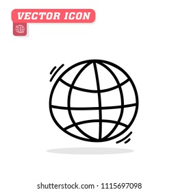 Browser Vector Icon White Background Vector Image
