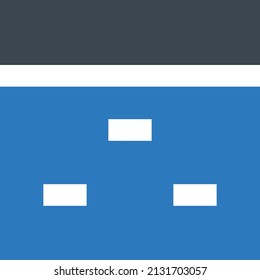 browser vector illustration isolated on a transparent background. glyph vector icons for concept or web graphics.