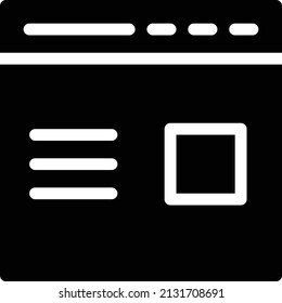 ilustración vectorial de explorador aislada en un fondo transparente. iconos vectoriales de glifo para el concepto o gráficos web.
