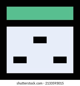 ilustración vectorial de explorador aislada en un fondo transparente. iconos vectoriales de trazo para el concepto o gráficos web.