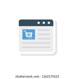 browser   web page  E commerce  