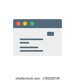 Browser, Website, Suchsymbol. Einfache, farbige Vektorelemente von Icons für Internet-Explorer für i und ux, Website oder mobile Anwendungen
