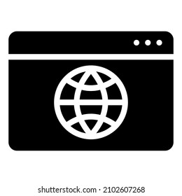 browser web website webpage homepage internet online ui ux web development icon