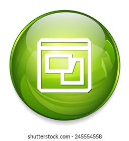 browser window button