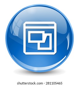 browser window button