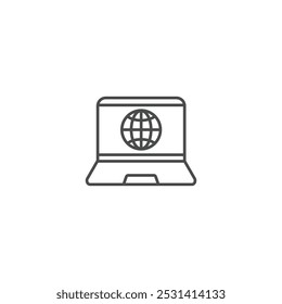 Ilustração do vetor de símbolo de ícone de navegação