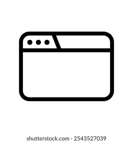 Browsing Icon Vector Symbol Design Illustration