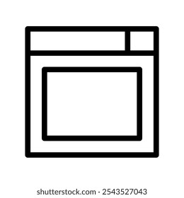 Browsing Icon Vector Symbol Design Illustration