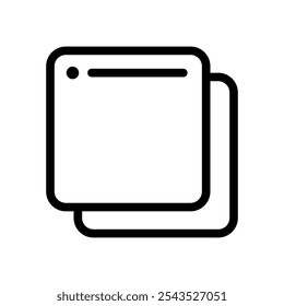 Browsing Icon Vector Symbol Design Illustration