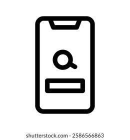 Browsing Icon Vector Symbol Design Illustration