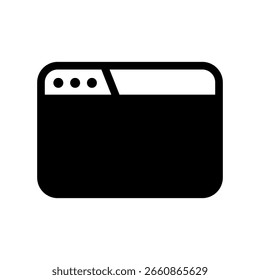 Navegando na ilustração de design de símbolo de vetor de ícone