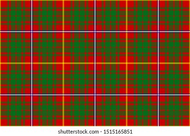 Bruce Tartan. Seamless rectangle pattern for fabric, kilts, skirts, plaids