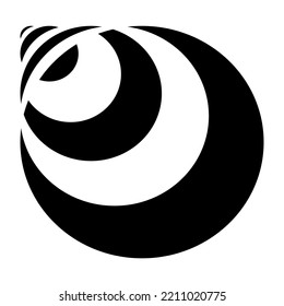 brucs round logo swirl circular 