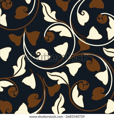 Brunei Ayer Muleh Motif Pattern
