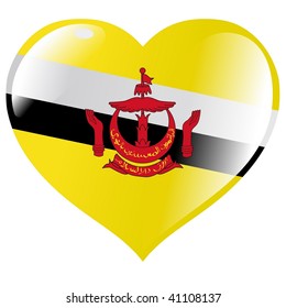 Brunei in heart