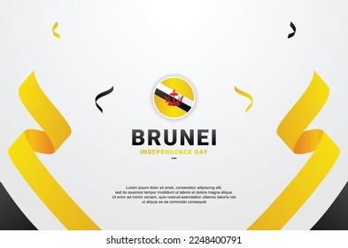 Brunei Independence Day Design Background