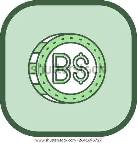 Brunei Line vector Icon Design