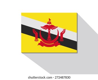brunei long shadow flag