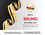 Brunei national day banner design