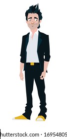 Brunette man