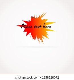 brush abstract logo 