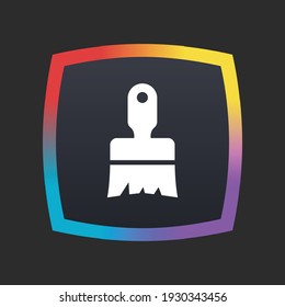 Brush - App Icon Button