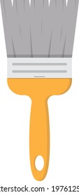 Brush for applying paint. Construction brush.