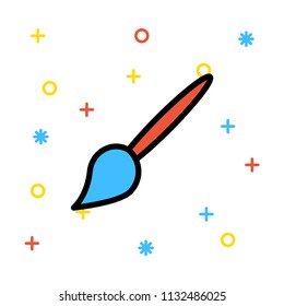 brush art color 