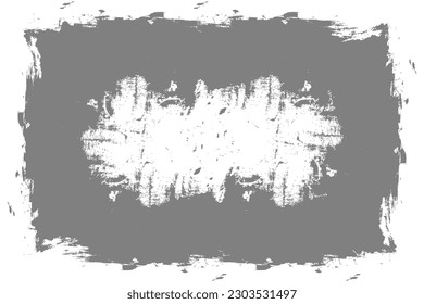 brush background frame. Watercolor brush texture. Ink paint brush stain. Elegant marble texture set. Vector illustration.