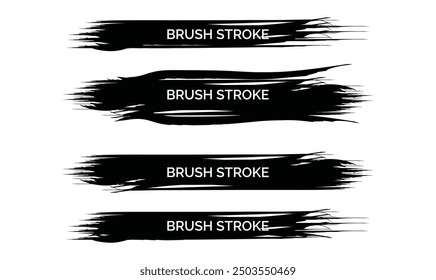 brush black background poster sale for text vector