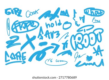 Escova azul vetor spray, letra, vetor, latim, alfabeto, isolado, rudição, tipo, urbano, letras, hop, estilo, pintura, hip, símbolo, arte, gráfico, pulverizado, preto, tinta, grafite, caligrafia, artístico, grunge, elemento