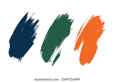 Banner do texto do plano de fundo da pintura da caixa do pincel. Traçado de pintura do pincel para quadro quadrado da caixa de texto. Conjunto de plano de fundo de quadro desenhado à mão vetorial para realçar elemento gráfico de design. Vetor de traçado de banner quadrado