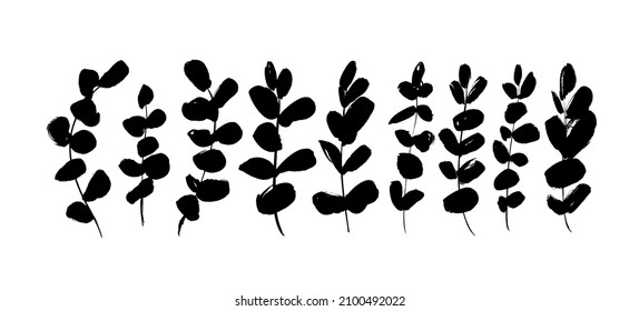 1,390 Gum leaves silhouette Images, Stock Photos & Vectors | Shutterstock