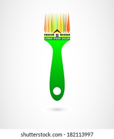 Brush for building. Brush Vector.
