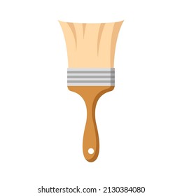 brush cartoon vector illustration isolated object