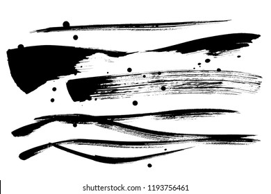 Brush character line group 
