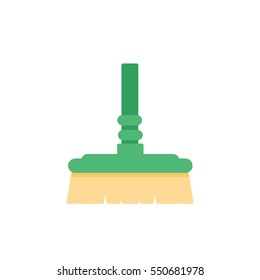 brush for cleaning. broom