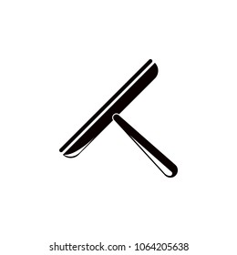 brush for cleaning windows icon. Element of cleaning and cleaning tools illustration. Premium quality graphic design icon. Signs and symbols collection icon for websites, web on white background