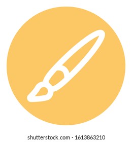 
Brush, color Bold Vector Icon which can be easily edited or modified
