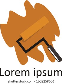 Brush Color Logo Vector Design