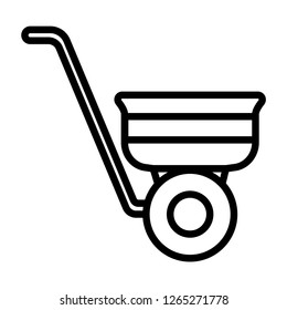 brush cutter icon design template