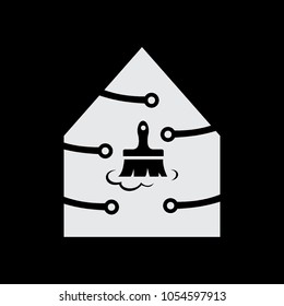 brush digital logo
