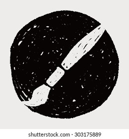 brush doodle