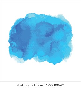 brush of draw shades watercolor.vector creative illustration.