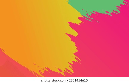 Brush element background. Good design for business adverb.