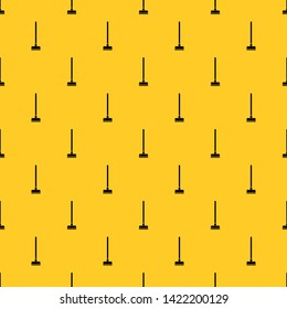 Brush for a floor pattern seamless vector repeat geometric yellow for any design