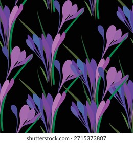 Pinsel Blume von nahtlosen Muster, wie Stoffdruck. Anzug für Paket-Design, Tapete, Modedruck, Gehäuse-Tapete, Arty-Crafty 