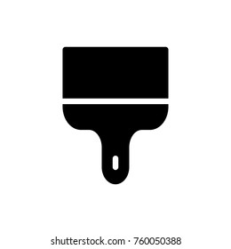  brush glyph icon