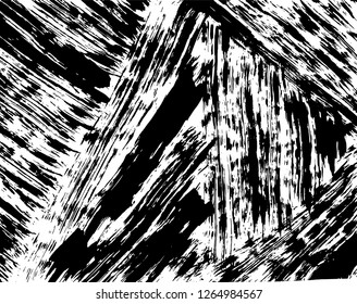 Brush grunge pattern. White and black vector.