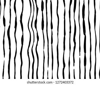 Brush grunge pattern. White and black vector.